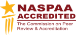 USC Price's MPA online is accredited by NASPAA's Commission on Peer Review and Accreditation