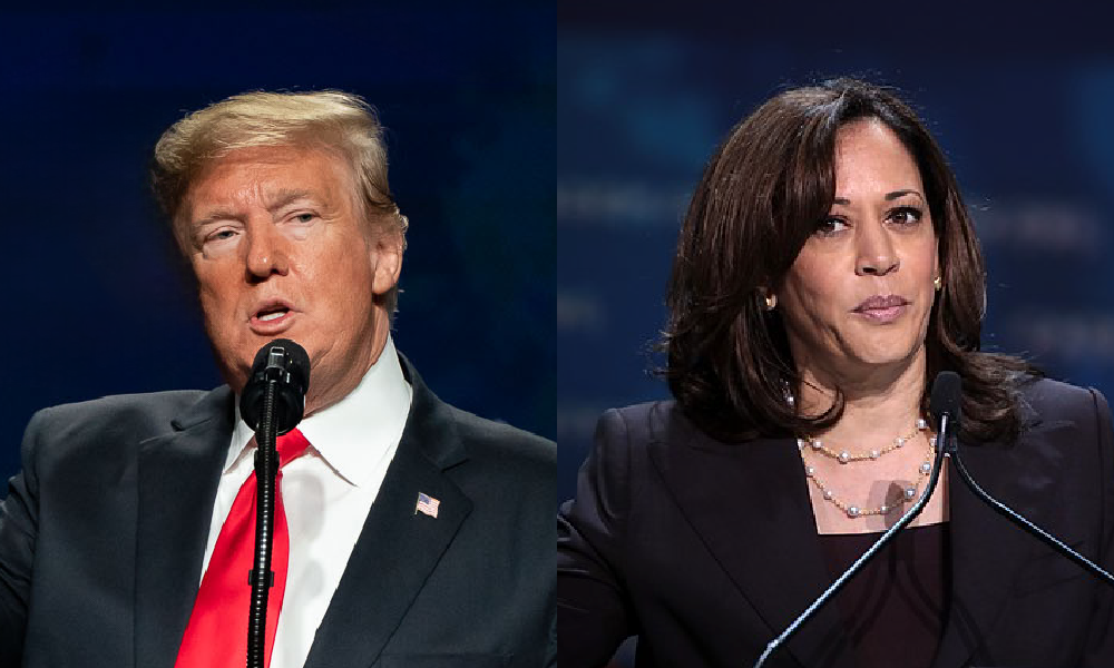 Former President Donald Trump (left) and Vice President Kamala Harris squared off in a presidential debate on ABC. (Photo: Wikimedia Commons)